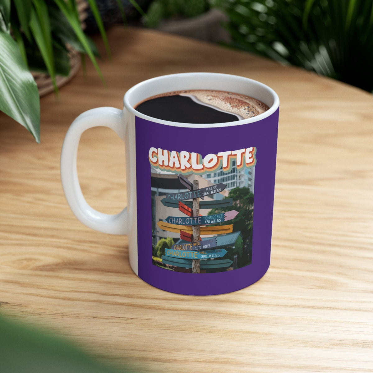 CHARLOTTE - Awesome Ceramic Mug, Exclusive Design