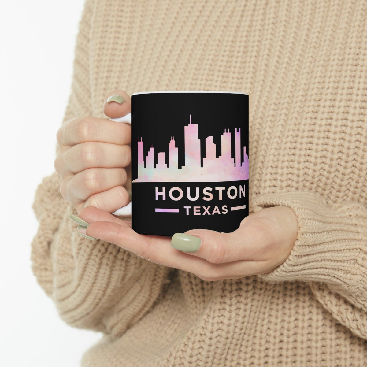 HOUSTON - Awesome Ceramic Mug, Exclusive Design