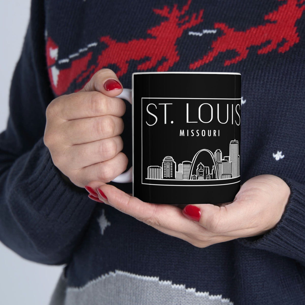 SAINT LOUIS - Awesome Ceramic Mug, Exclusive Design