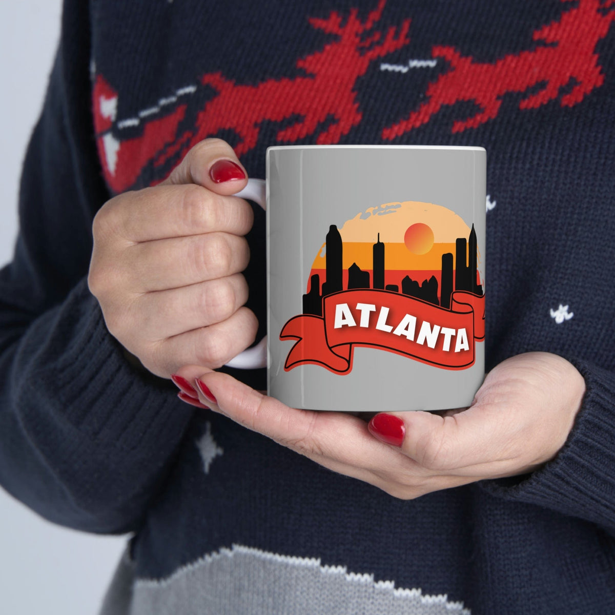 ATLANTA - Awesome Ceramic Mug, Exclusive Design