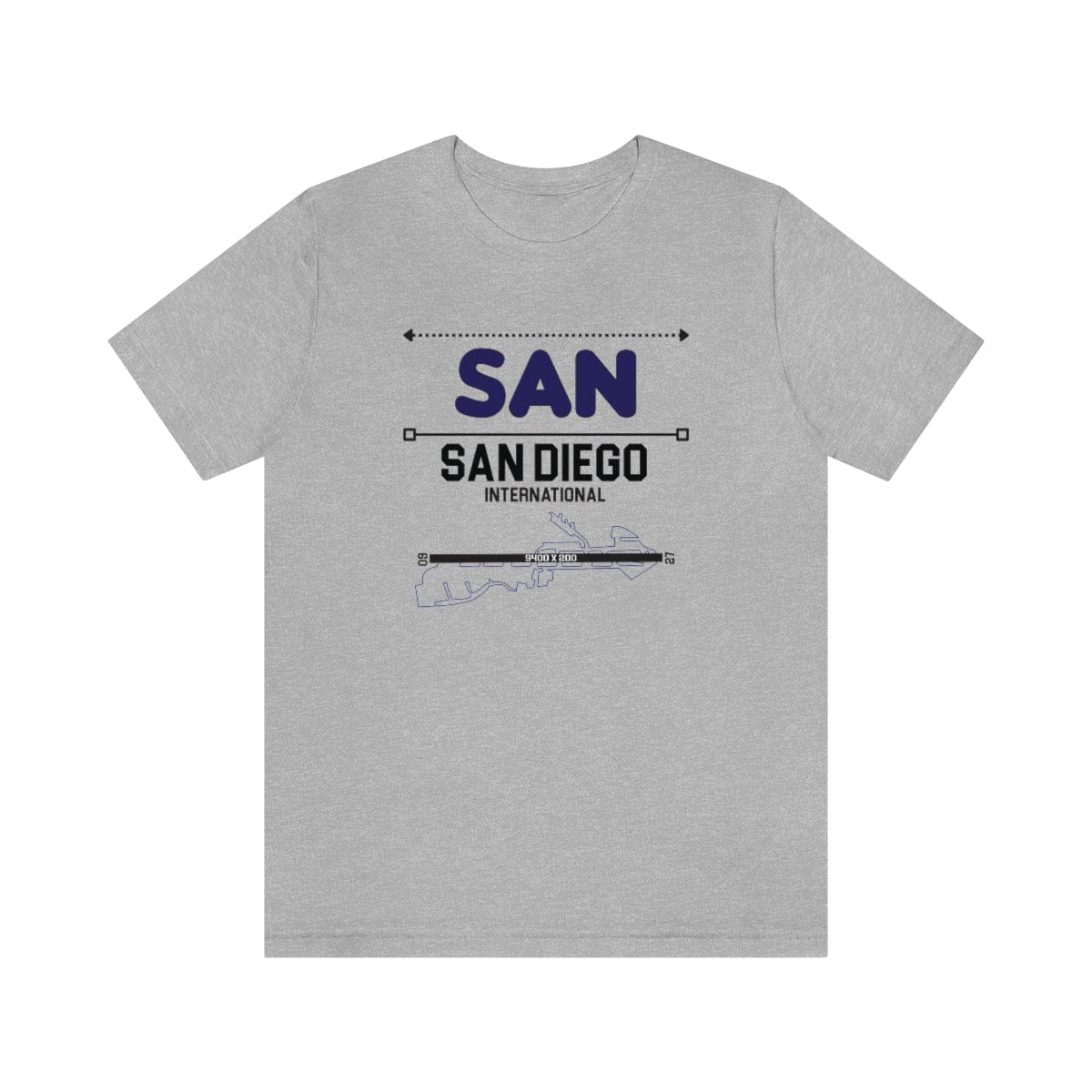 SAN DIEGO - Chic Design, Premium Short Sleeve Tee