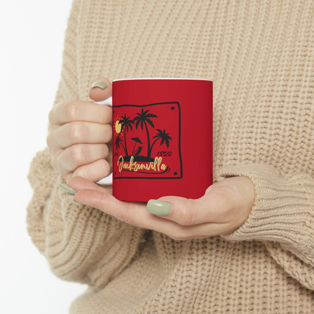 JACKSONVILLE - Awesome Ceramic Mug, Exclusive Design