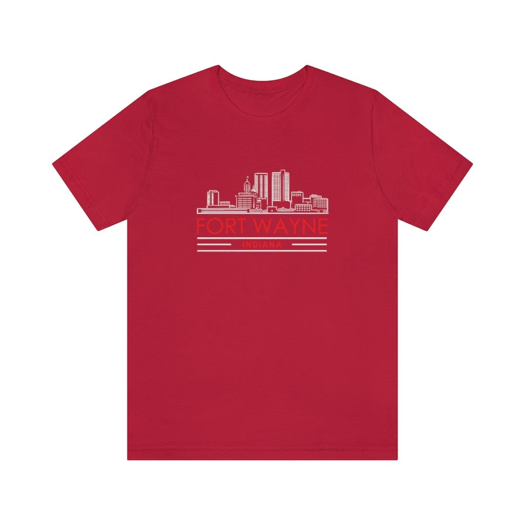 Fort Wayne Typography- Short Sleeve Tee
