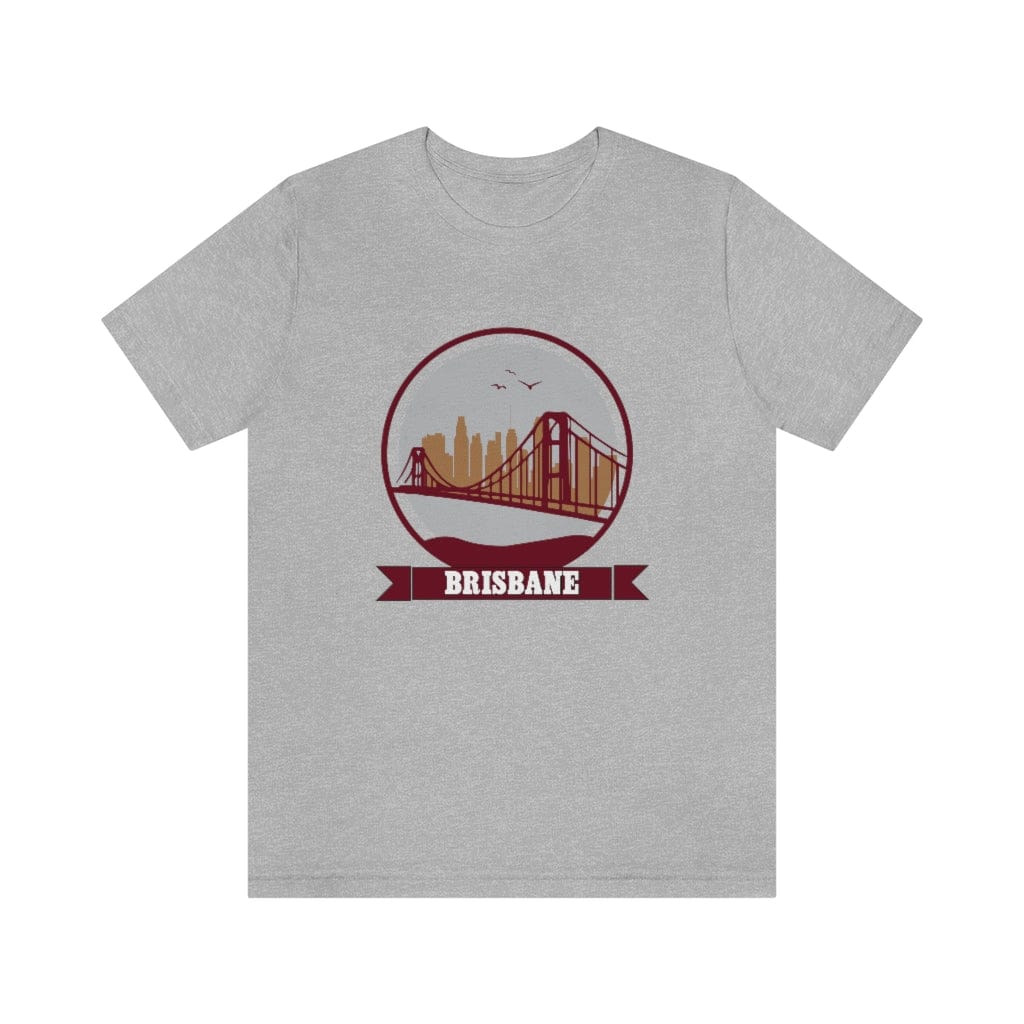 Maroon Brisbane- Short Sleeve Tee