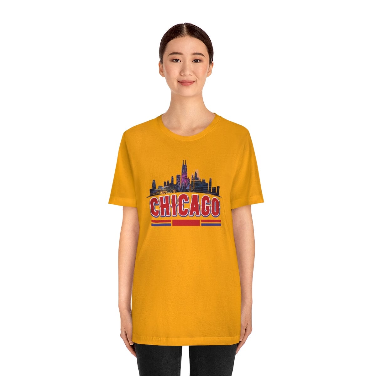 Chicago Red Letter - Short Sleeve Tee