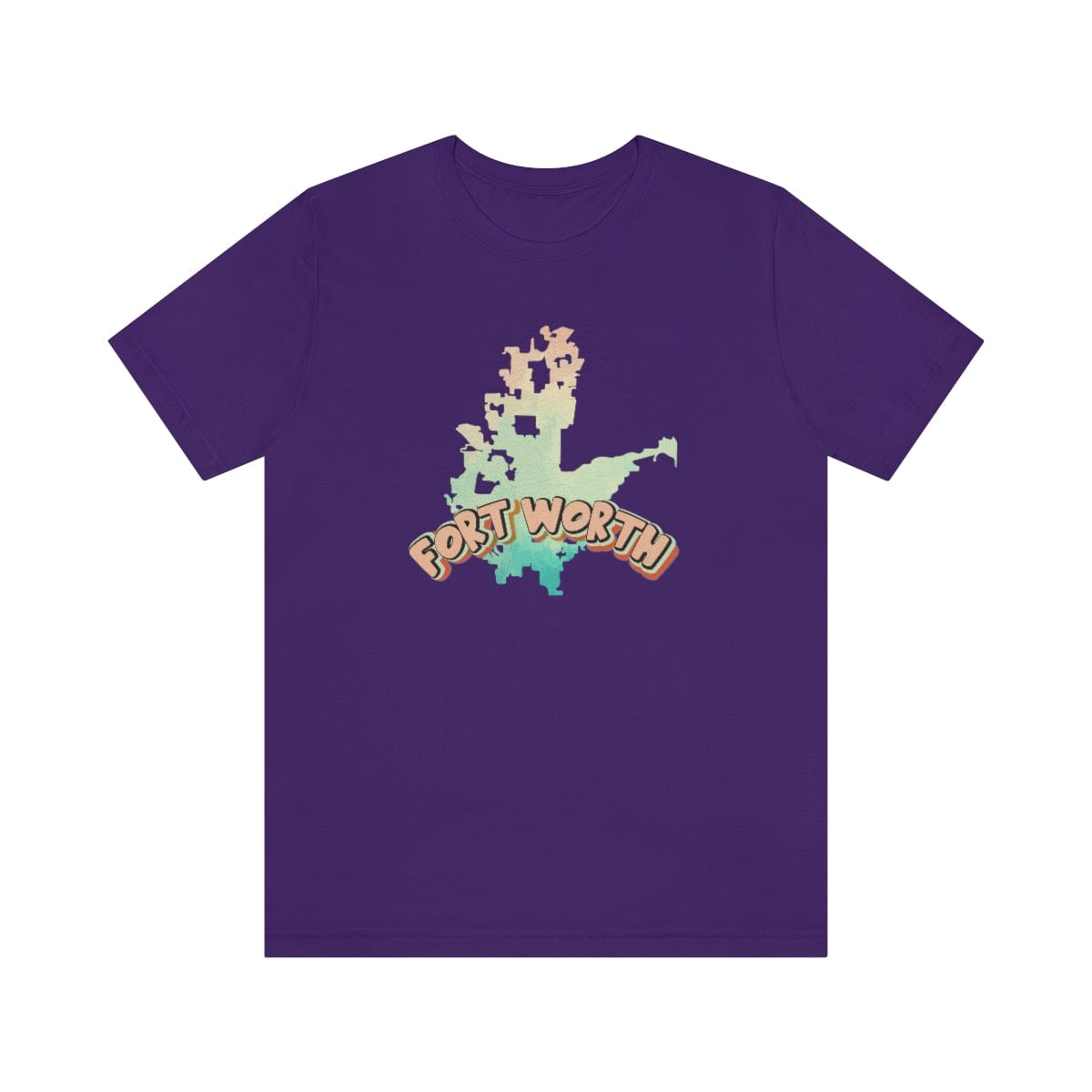 Panther City Map - Short Sleeve Tee