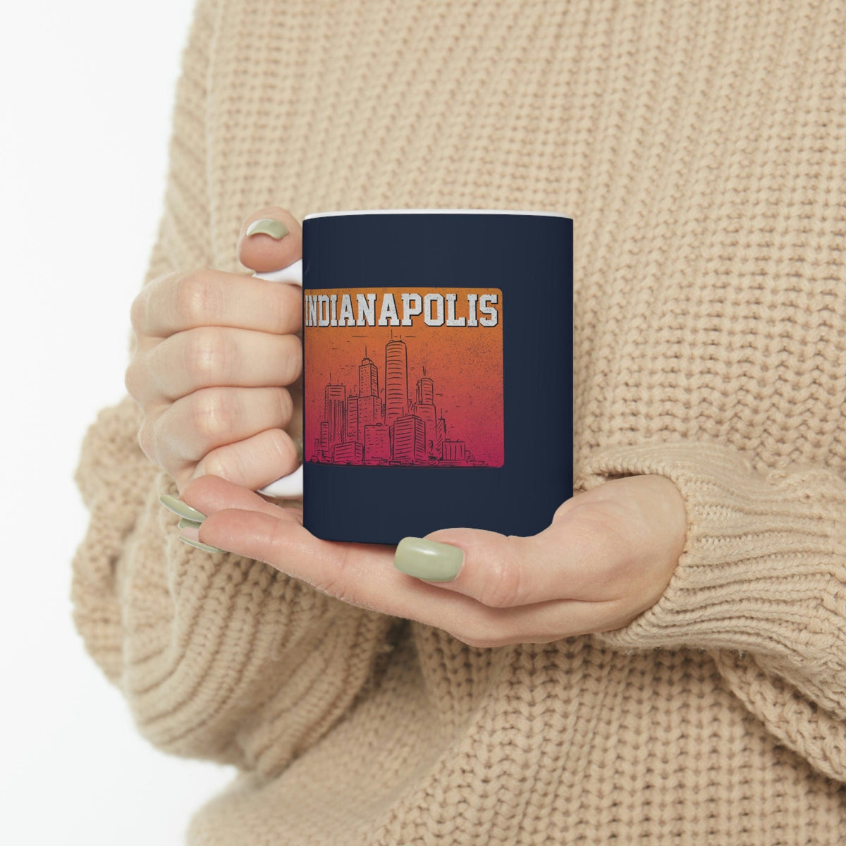 INDIANAPOLIS - Awesome Ceramic Mug, Exclusive Design