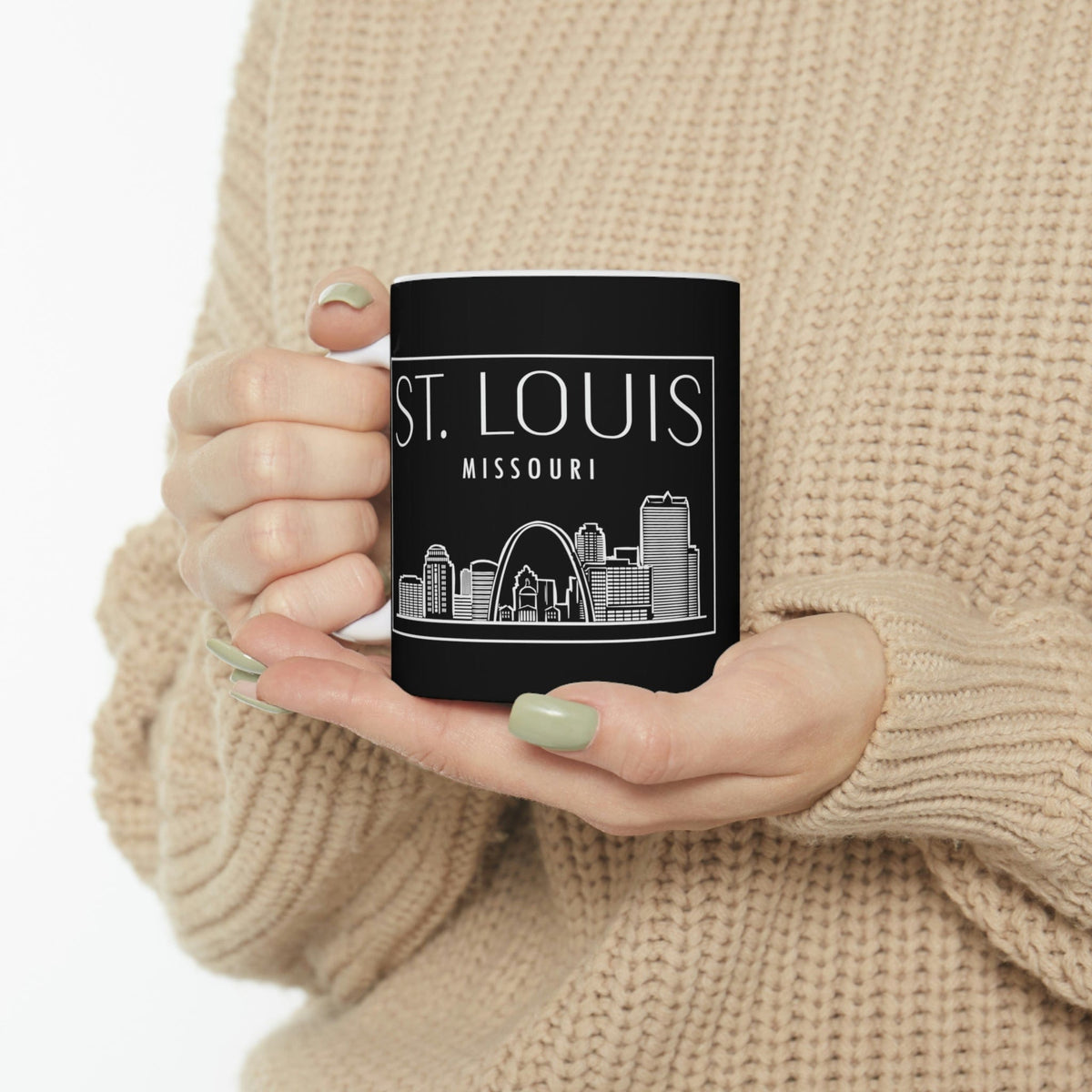 SAINT LOUIS - Awesome Ceramic Mug, Exclusive Design