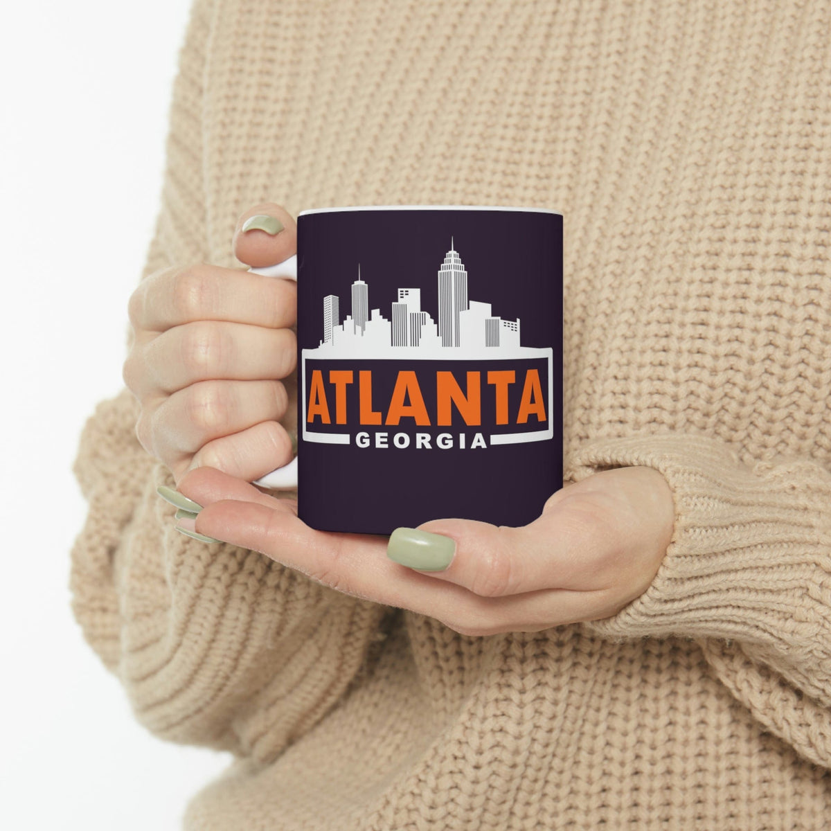 ATLANTA - Awesome Ceramic Mug, Exclusive Design