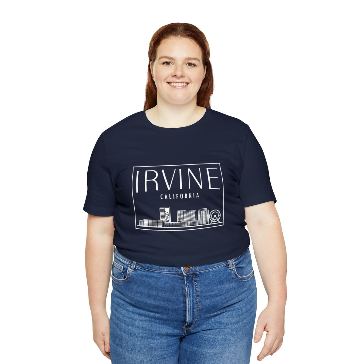 Minimalist Irvine California - Short Sleeve Tee