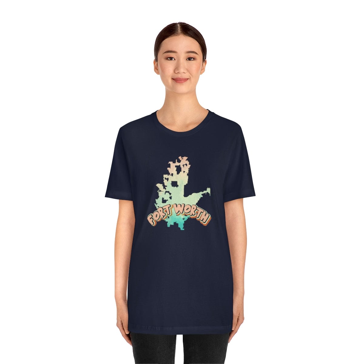 Panther City Map - Short Sleeve Tee