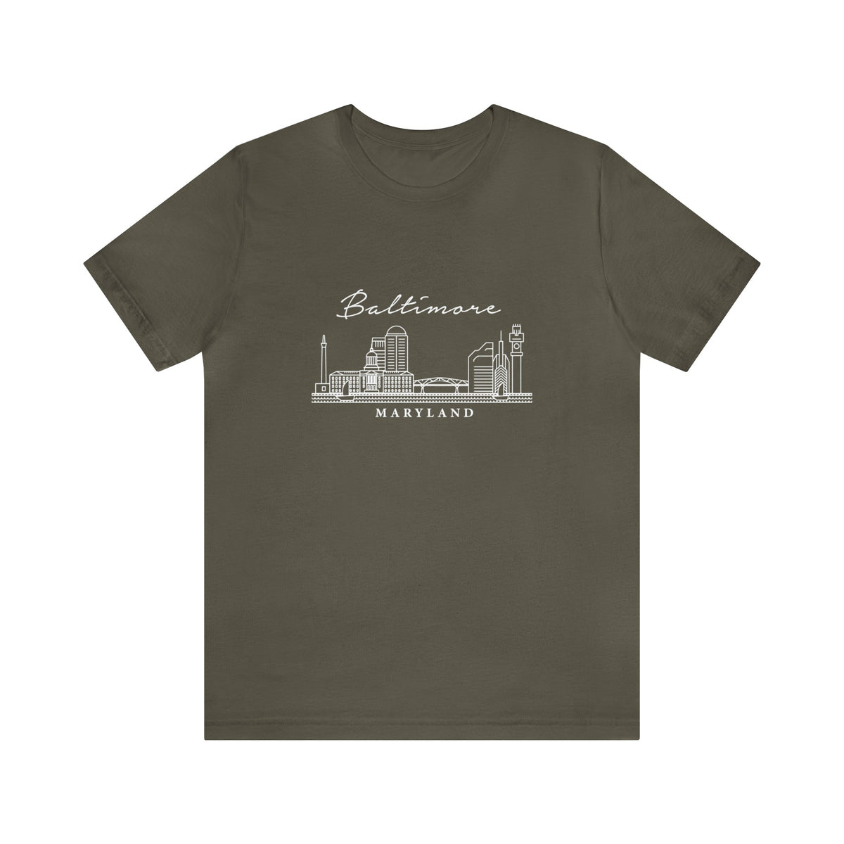 Baltimore Railroad - Short Sleeve Tee