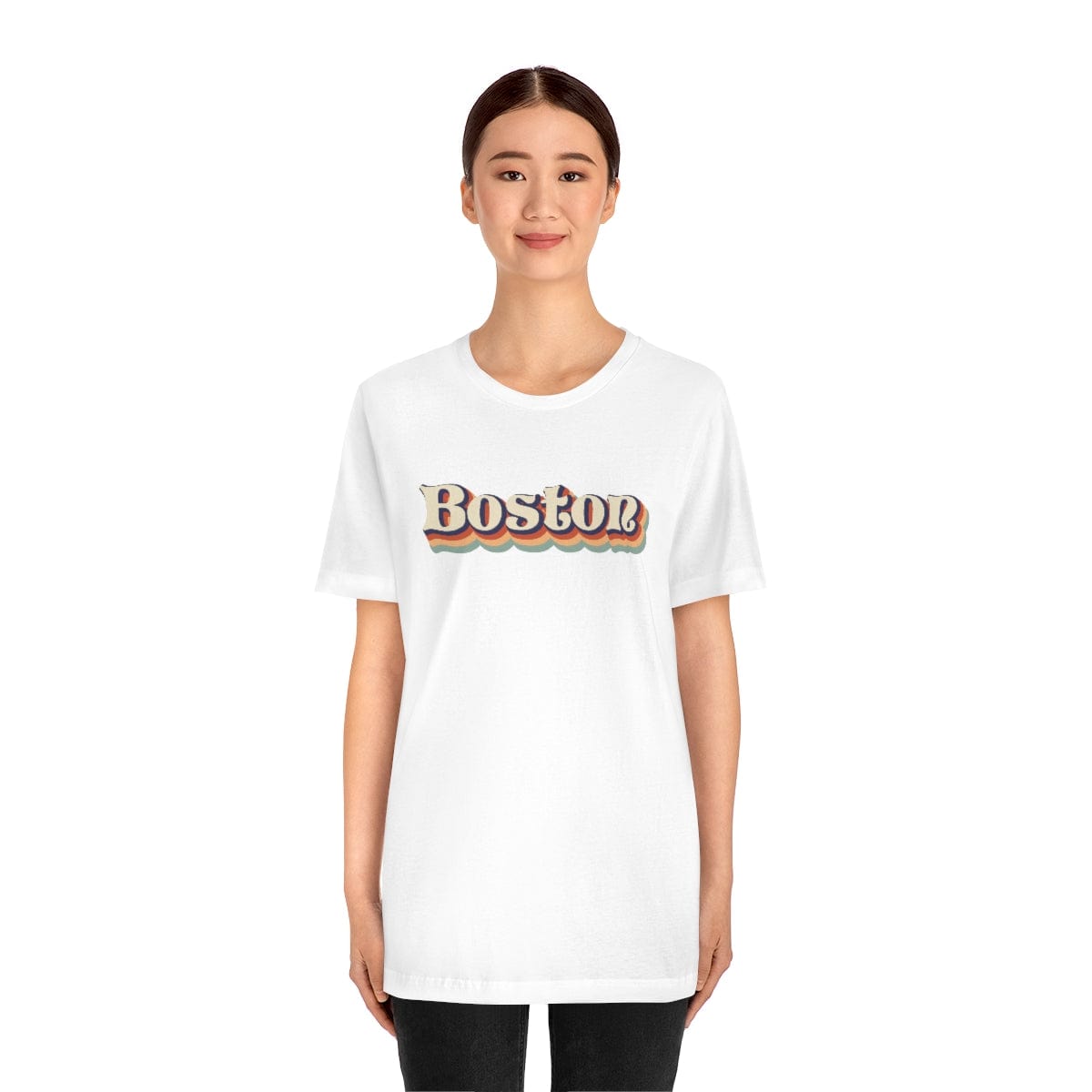 Boston Script - Short Sleeve Tee