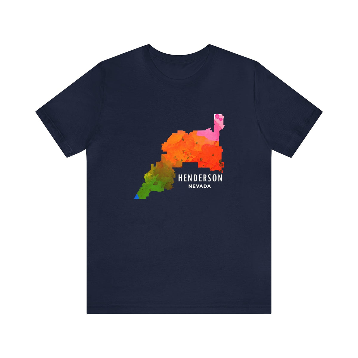 Henderson Map - Short Sleeve Tee