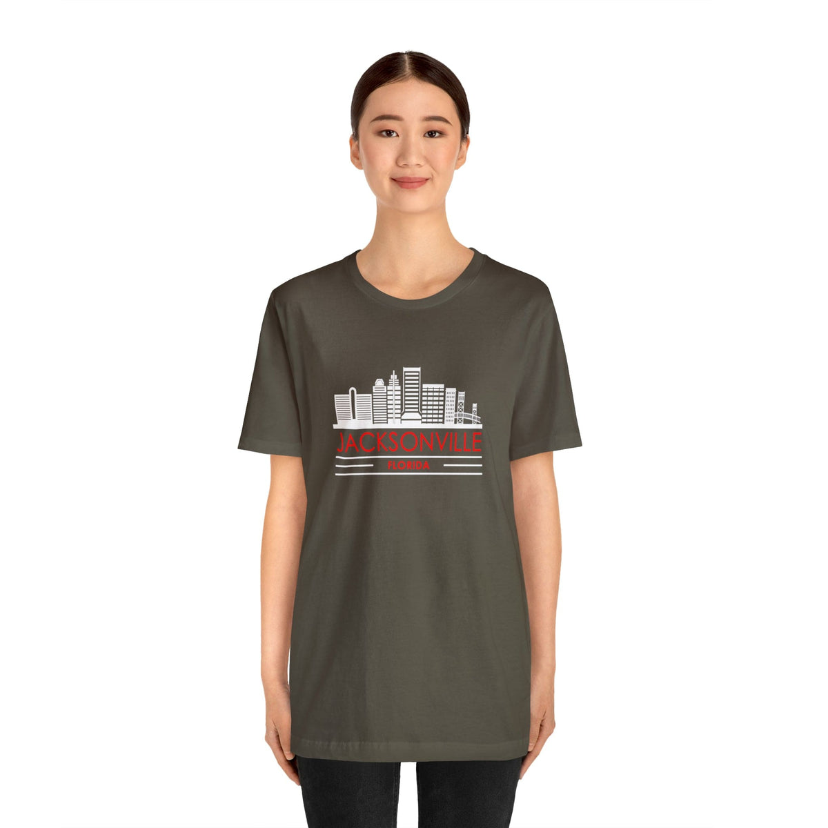 Jacksonville Skyline - Short Sleeve Tee