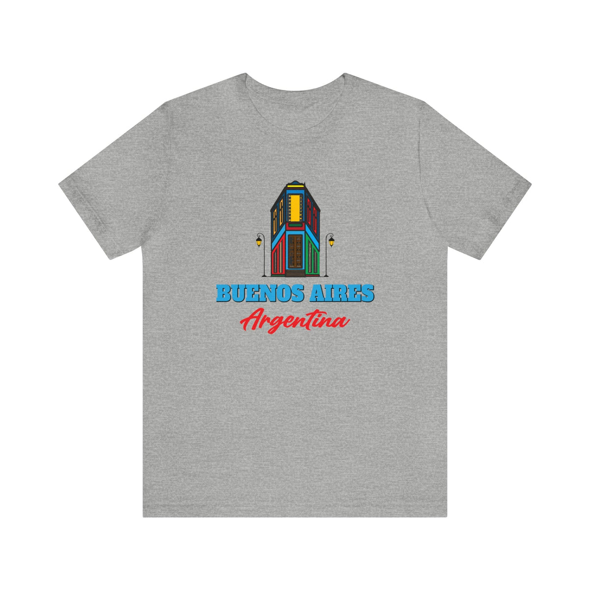 Retro Buenos Aires Landmark - Short Sleeve Tee