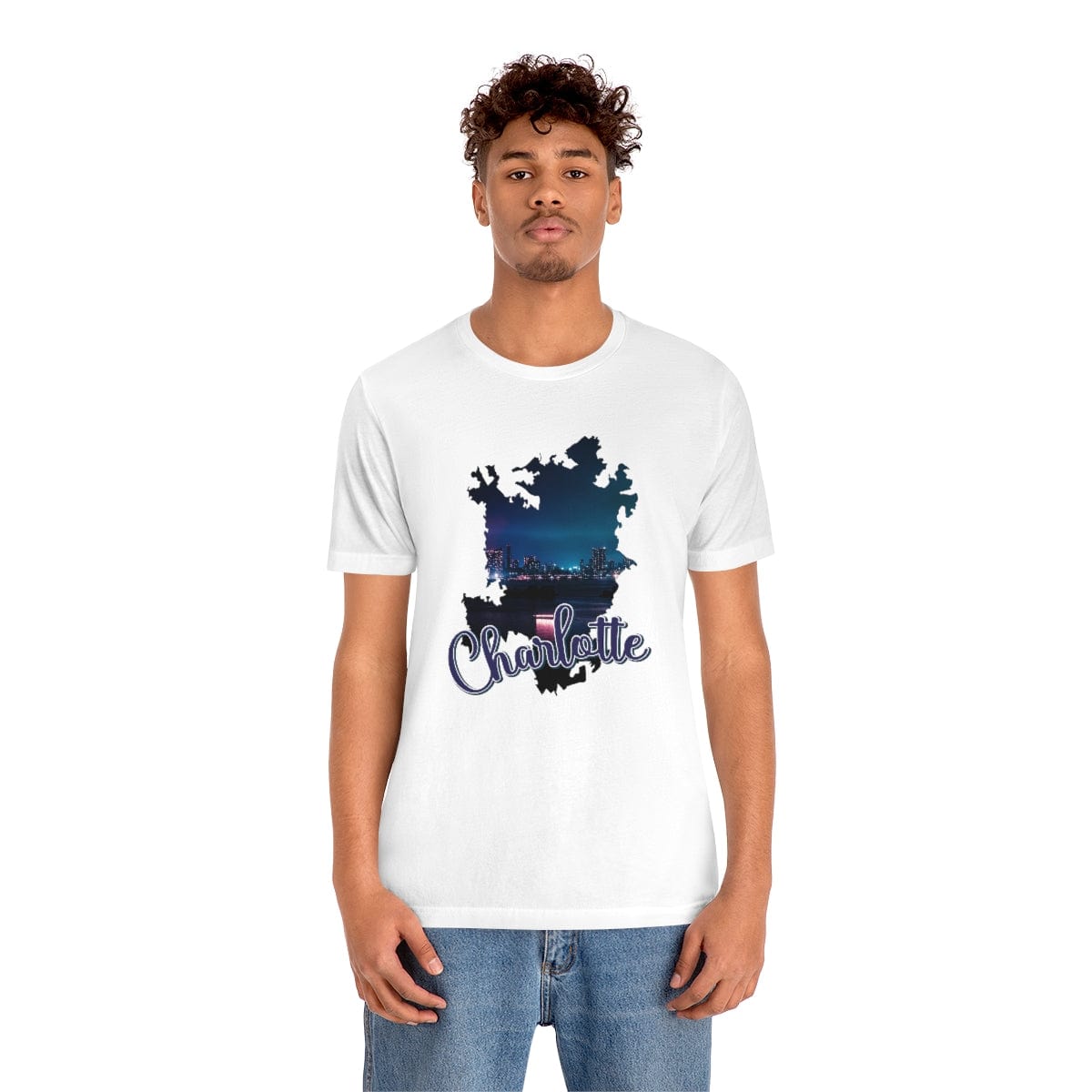 Carolina Skies Lights- Short Sleeve Tee