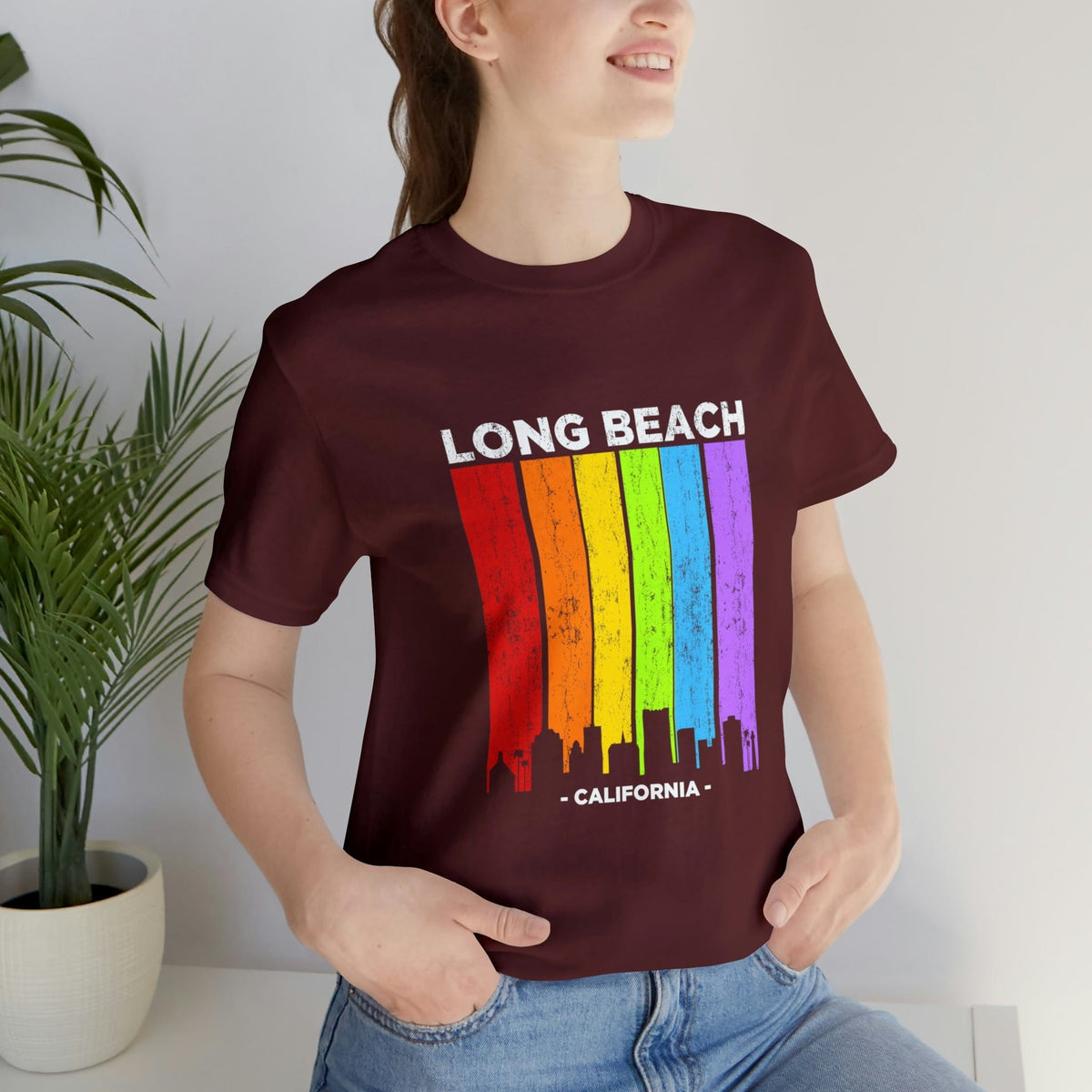 Long Beach California - Short Sleeve Tee