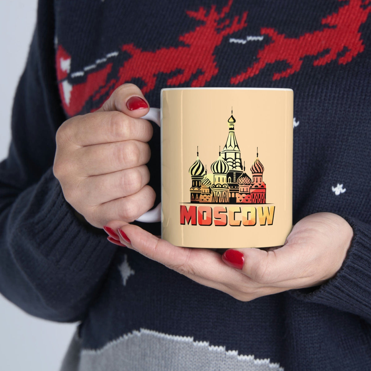 MOSCOW - Awesome Ceramic Mug, Exclusive Design