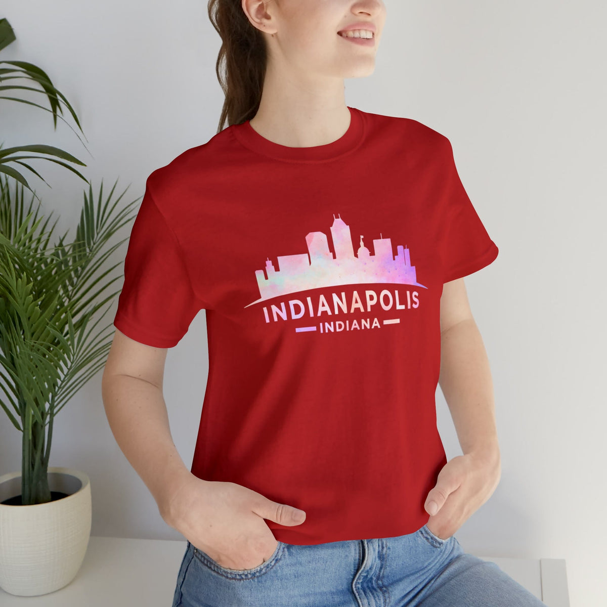 Indianapolis Monochrome - Short Sleeve Tee