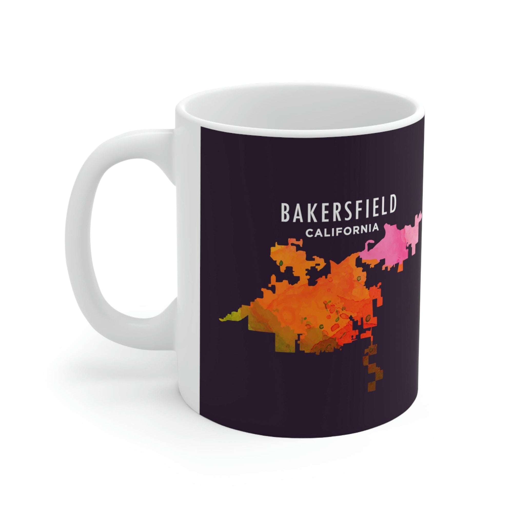 BAKERSFIELD - Awesome Ceramic Mug, Exclusive Design