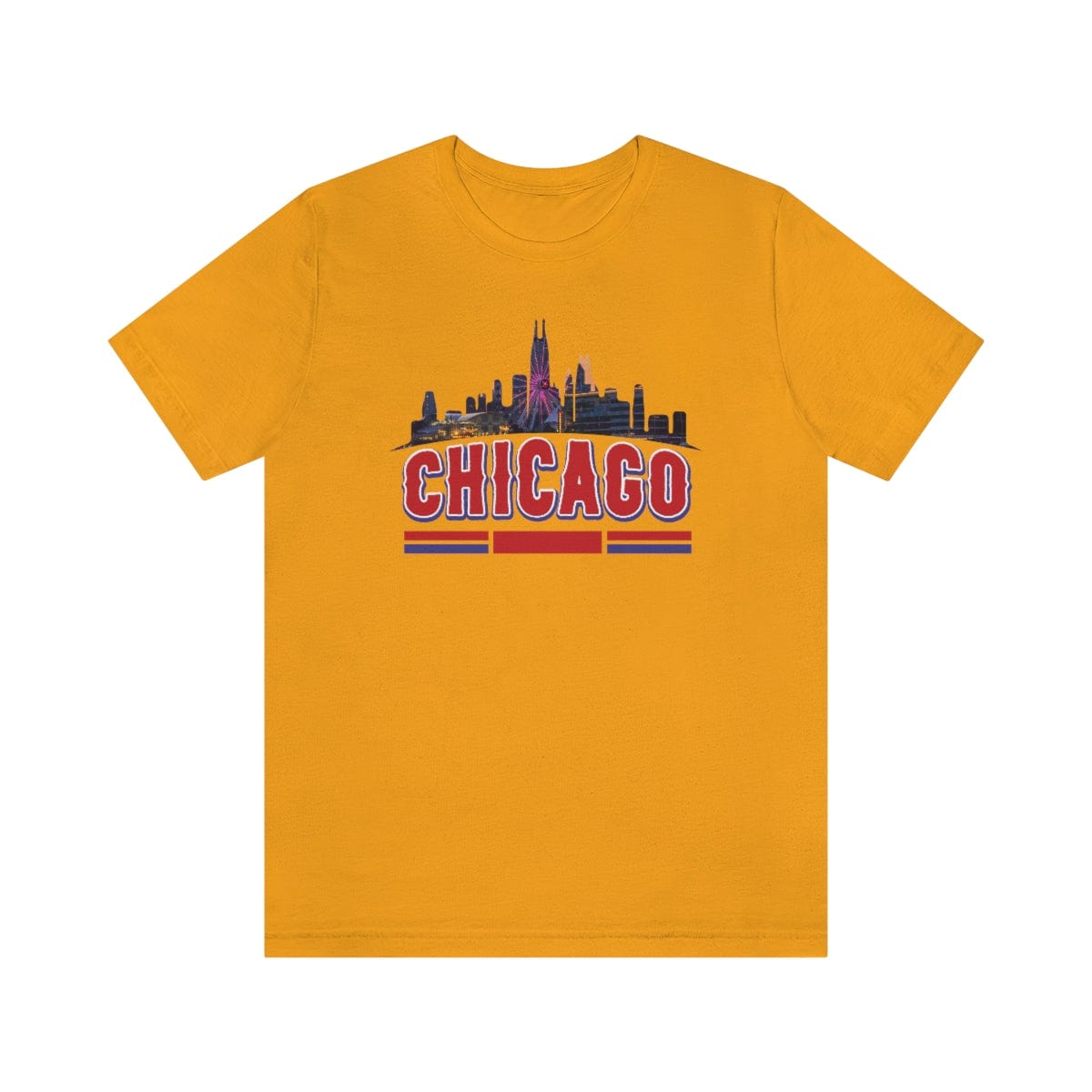 Chicago Red Letter - Short Sleeve Tee