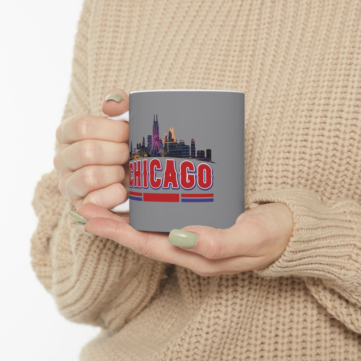 CHICAGO - Awesome Ceramic Mug, Exclusive Design