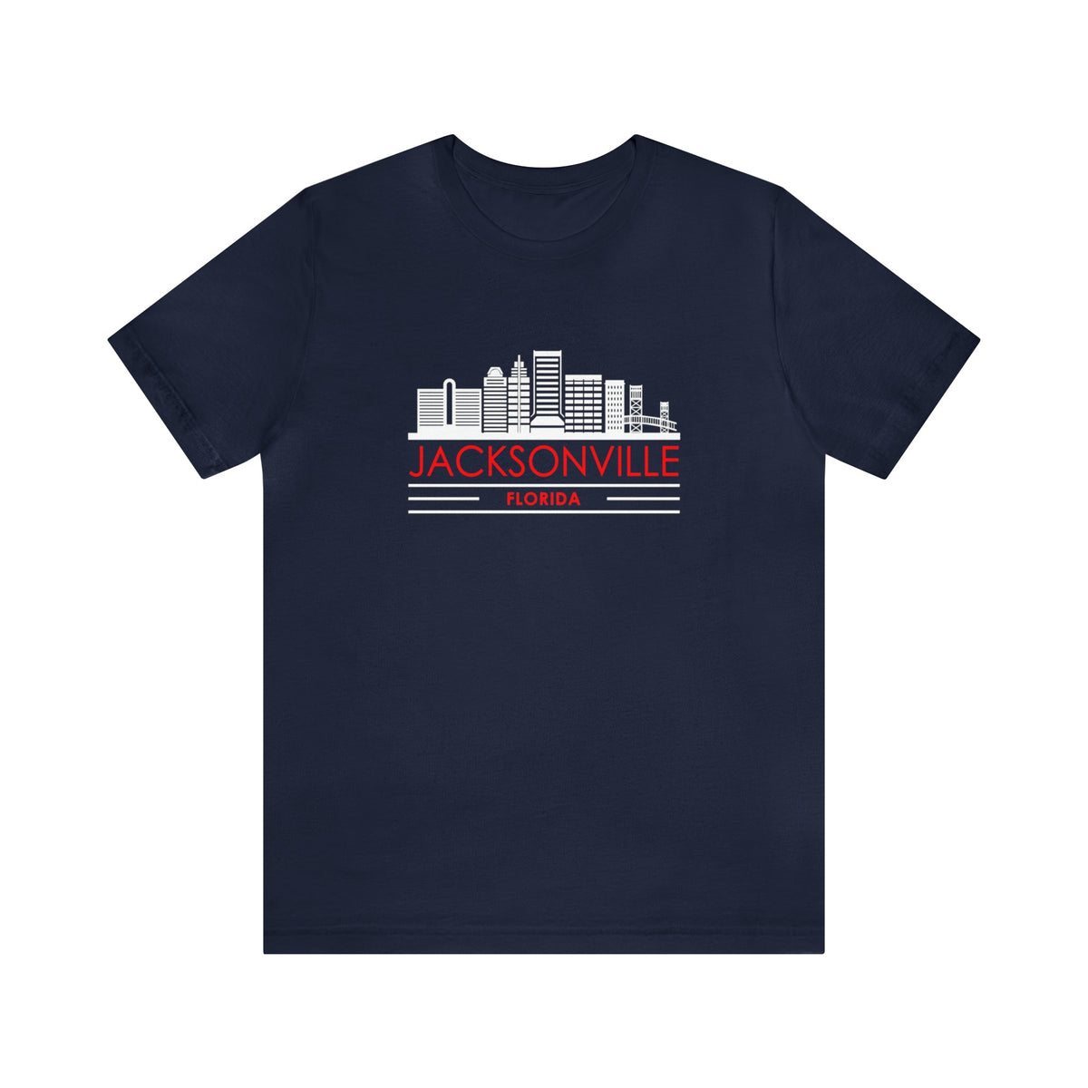 Jacksonville Skyline - Short Sleeve Tee