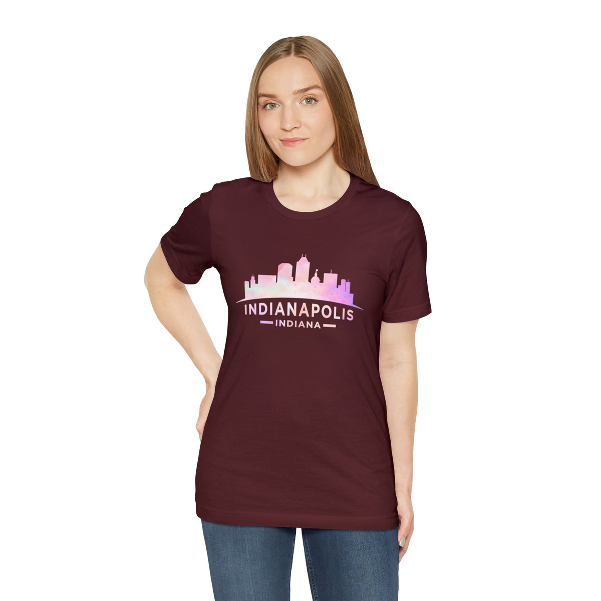 Indianapolis Monochrome - Short Sleeve Tee