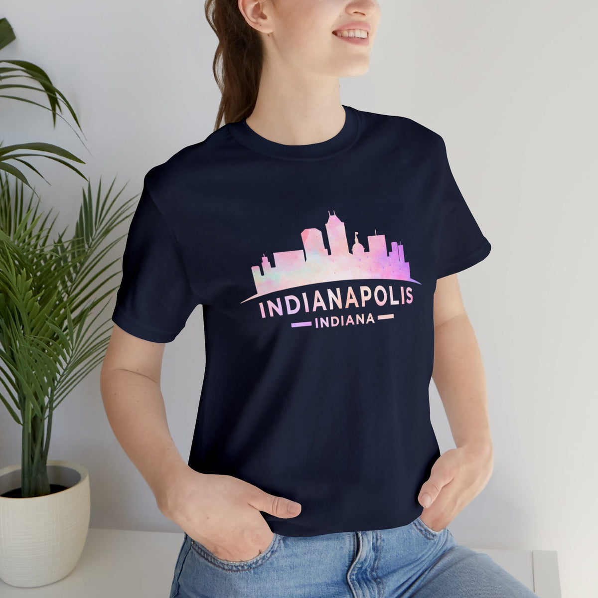 Indianapolis Monochrome - Short Sleeve Tee