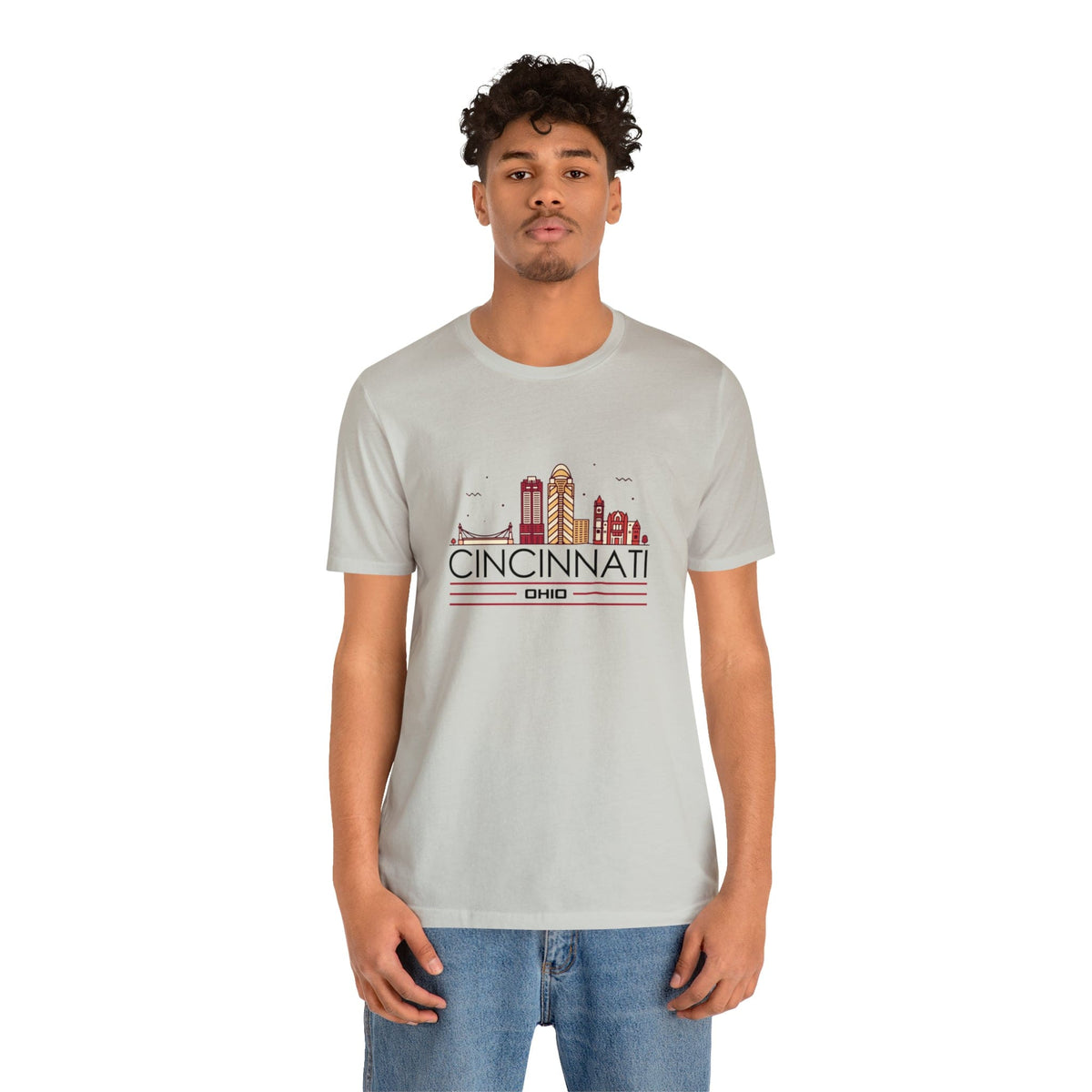 Cincinnati Downtown Glow - Short Sleeve Tee