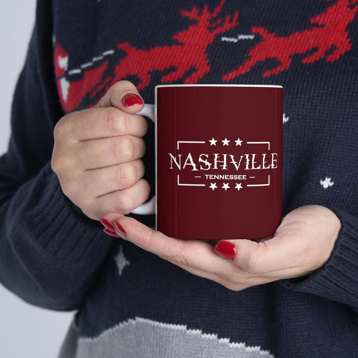 NASHVILLE - Awesome Ceramic Mug, Exclusive Design