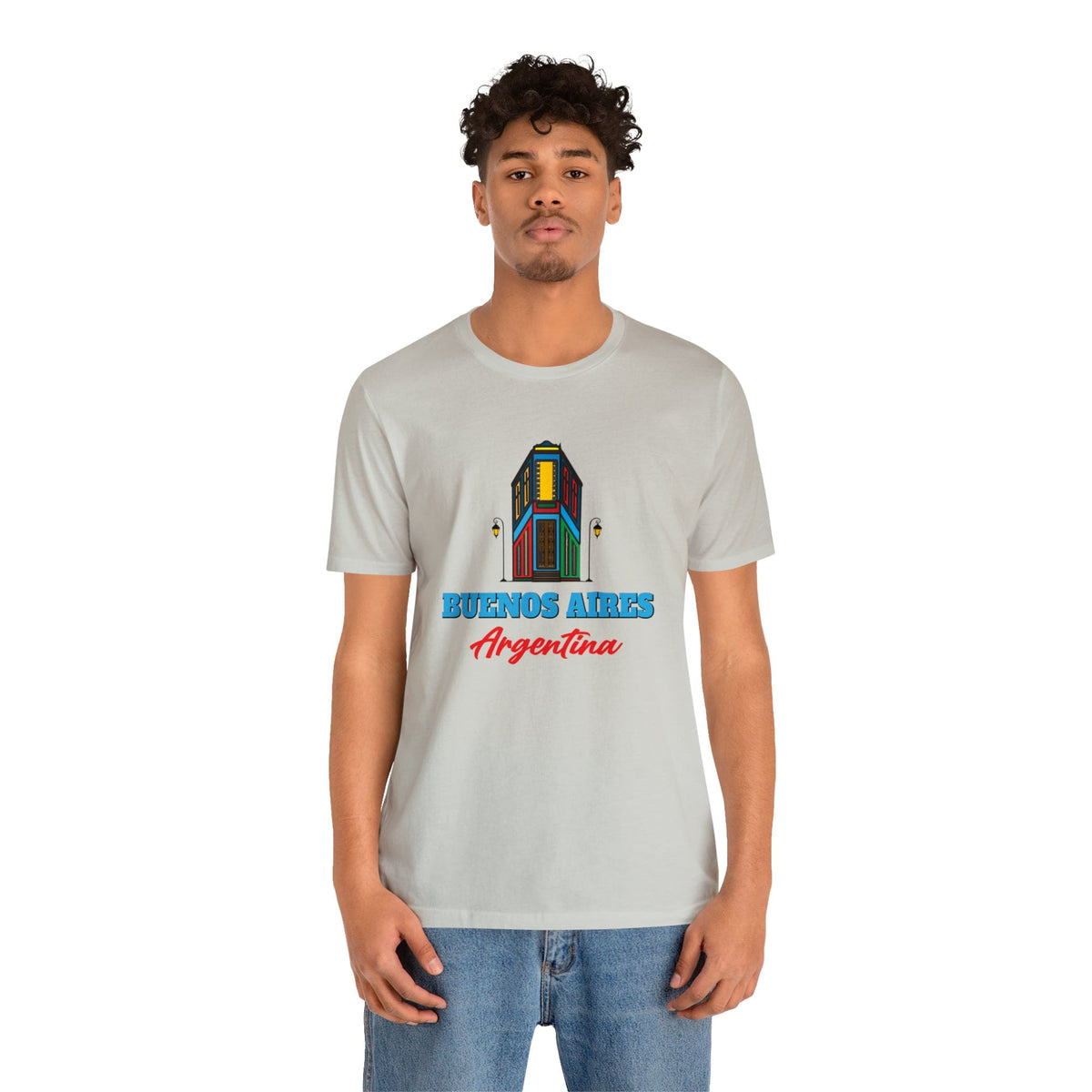 Retro Buenos Aires Landmark - Short Sleeve Tee