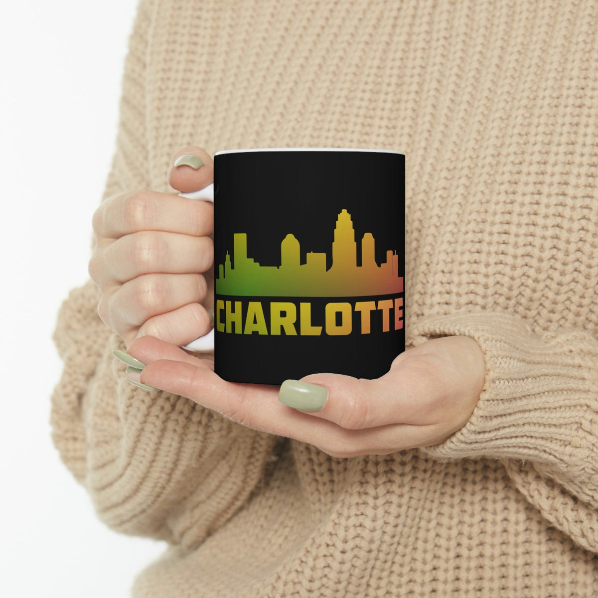 CHARLOTTE - Awesome Ceramic Mug, Exclusive Design