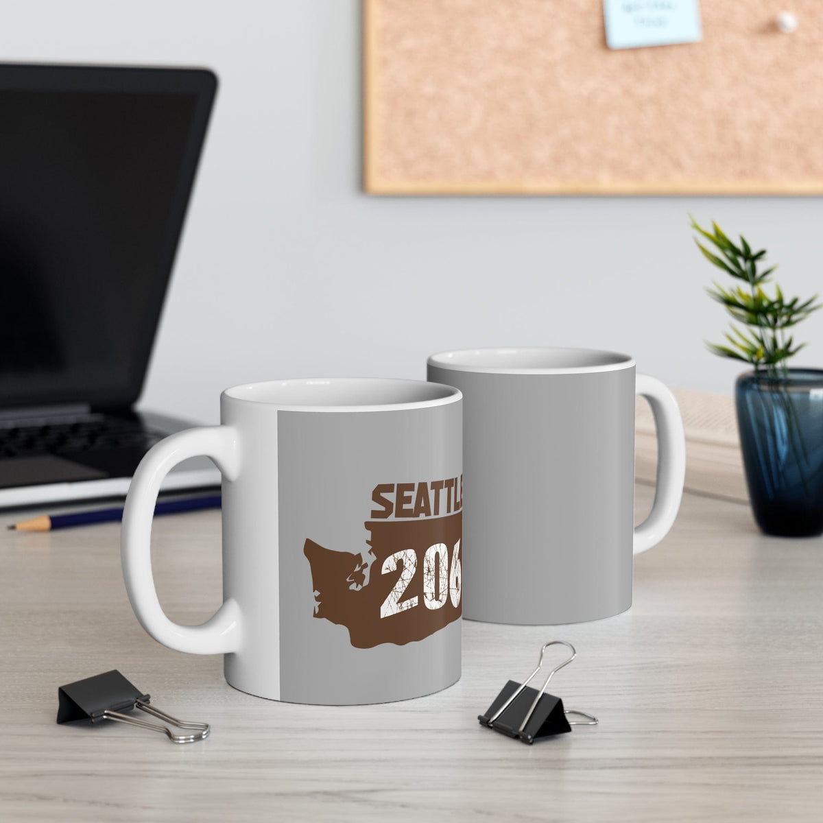 SEATTLE - Awesome Ceramic Mug, Exclusive Design