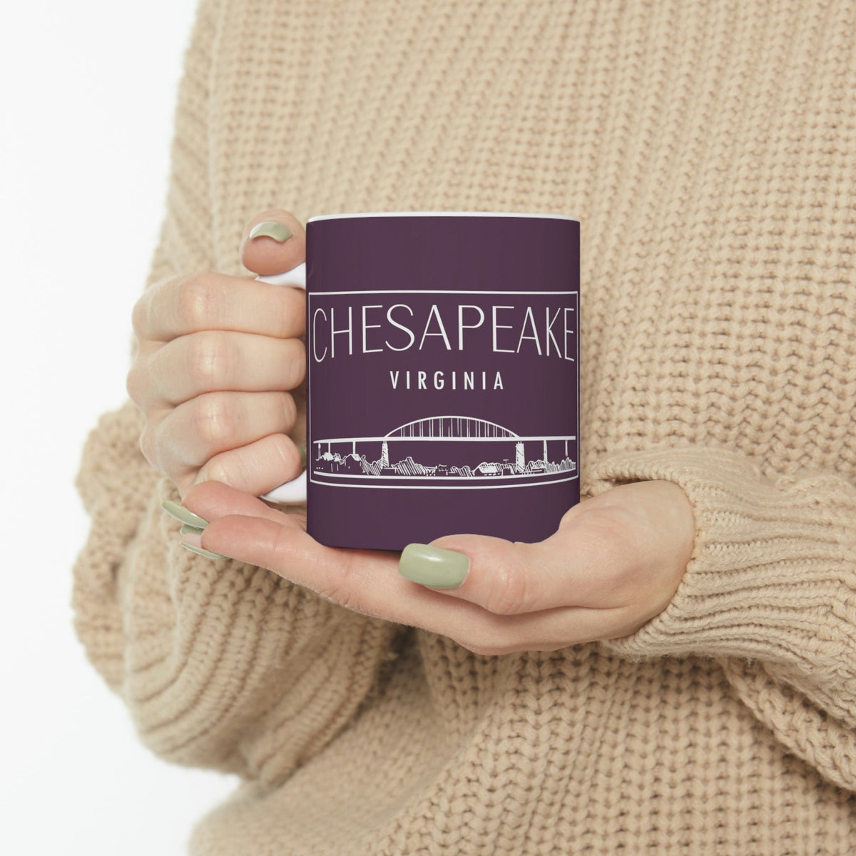 CHESAPEAKE - Awesome Ceramic Mug, Exclusive Design
