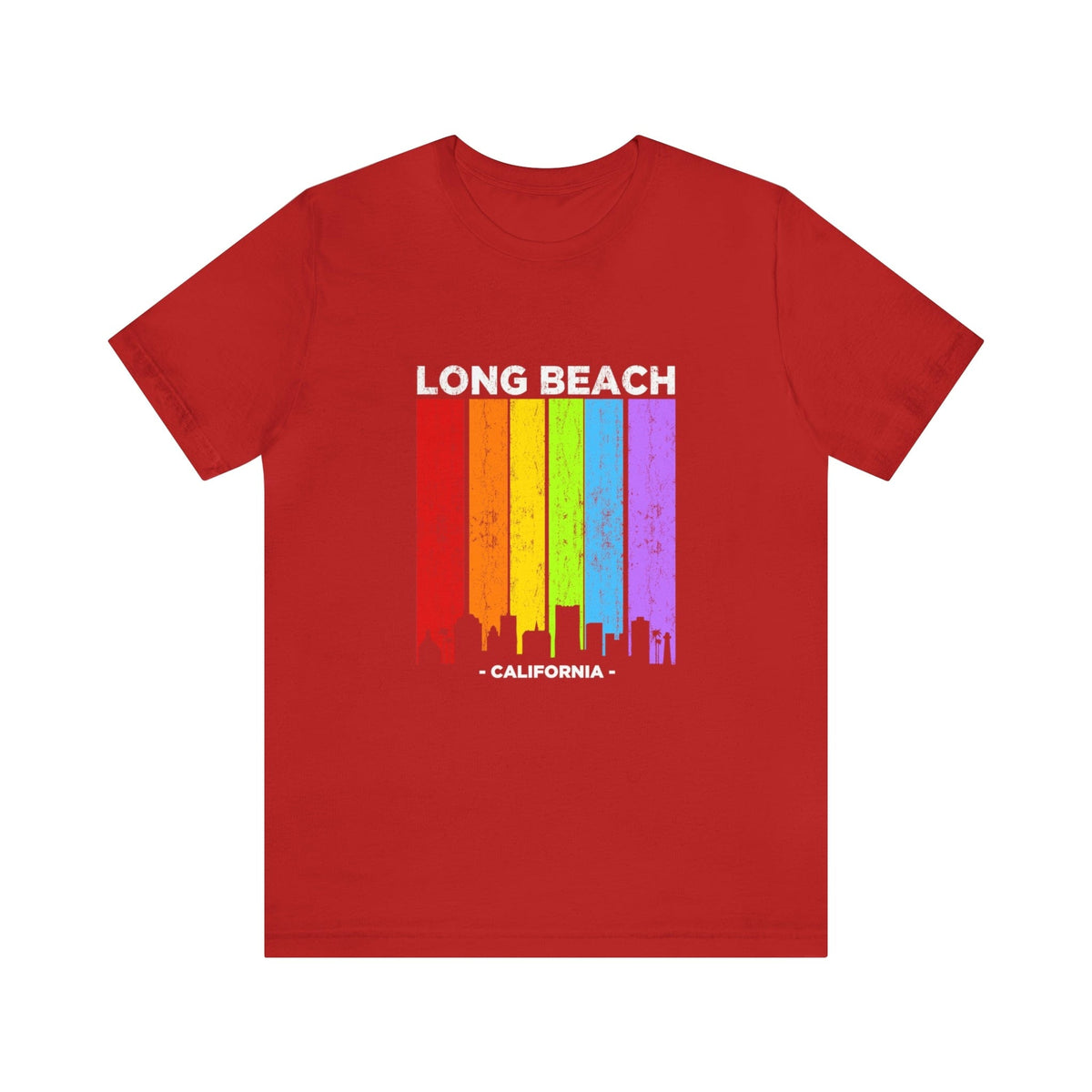 Long Beach California - Short Sleeve Tee
