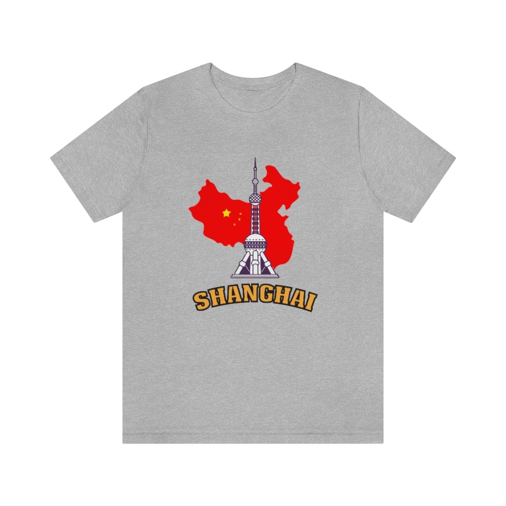 Great China Map - Short Sleeve Tee