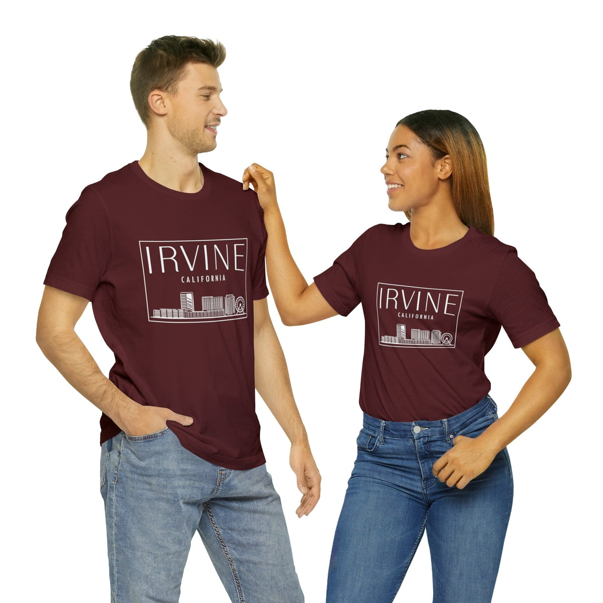 Minimalist Irvine California - Short Sleeve Tee