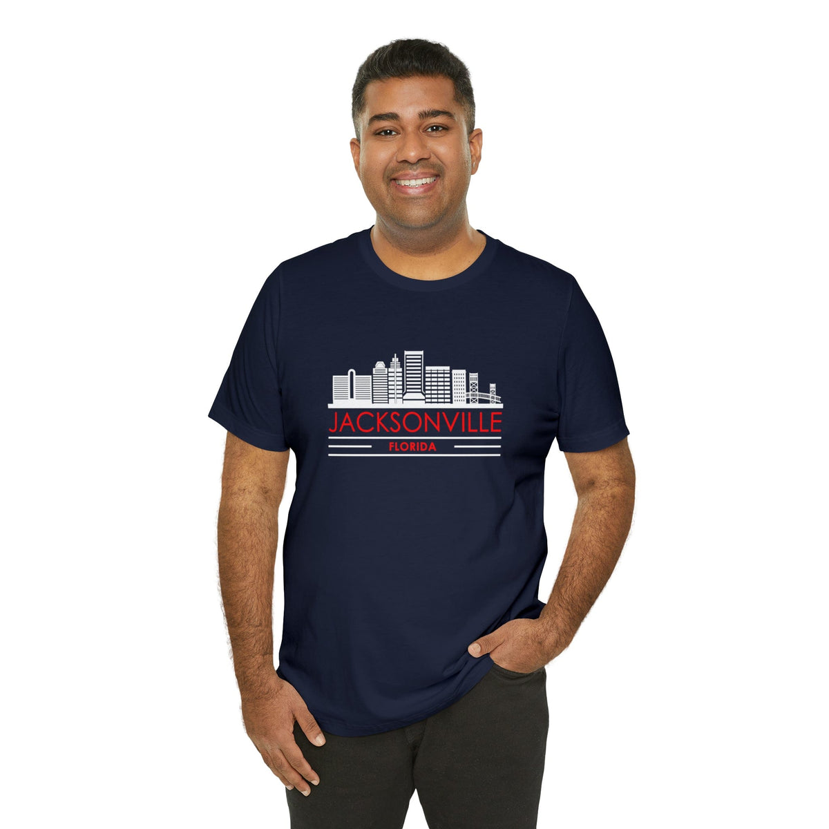 Jacksonville Skyline - Short Sleeve Tee
