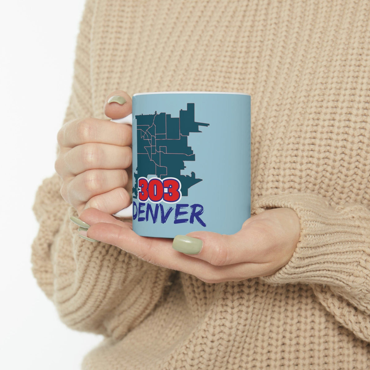 DENVER - Awesome Ceramic Mug, Exclusive Design