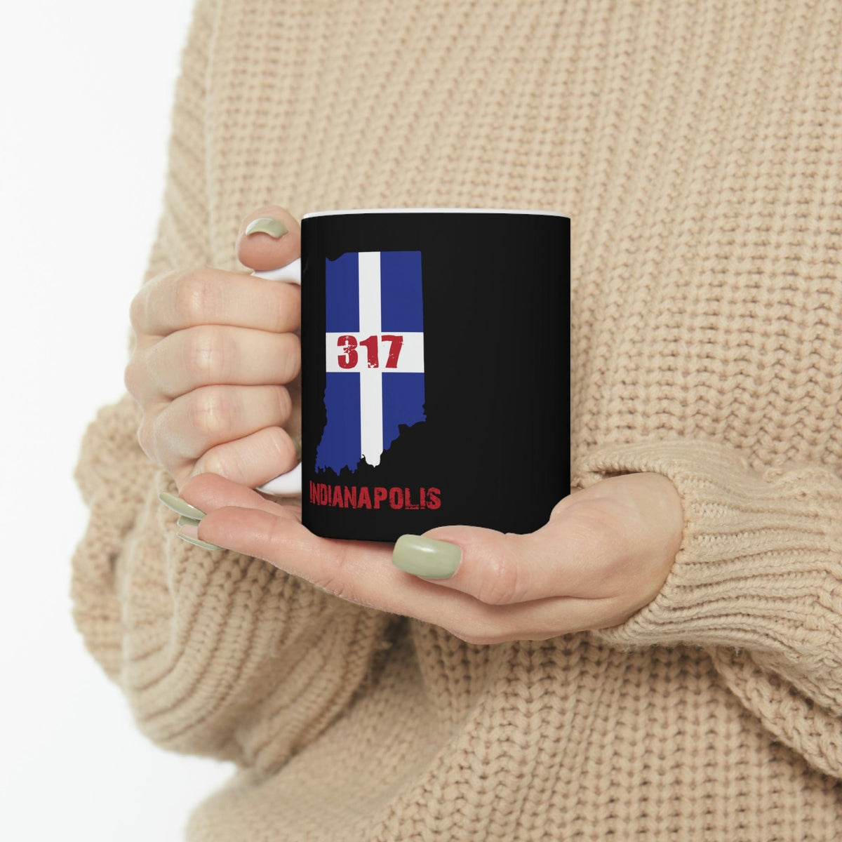INDIANAPOLIS - Awesome Ceramic Mug, Exclusive Design