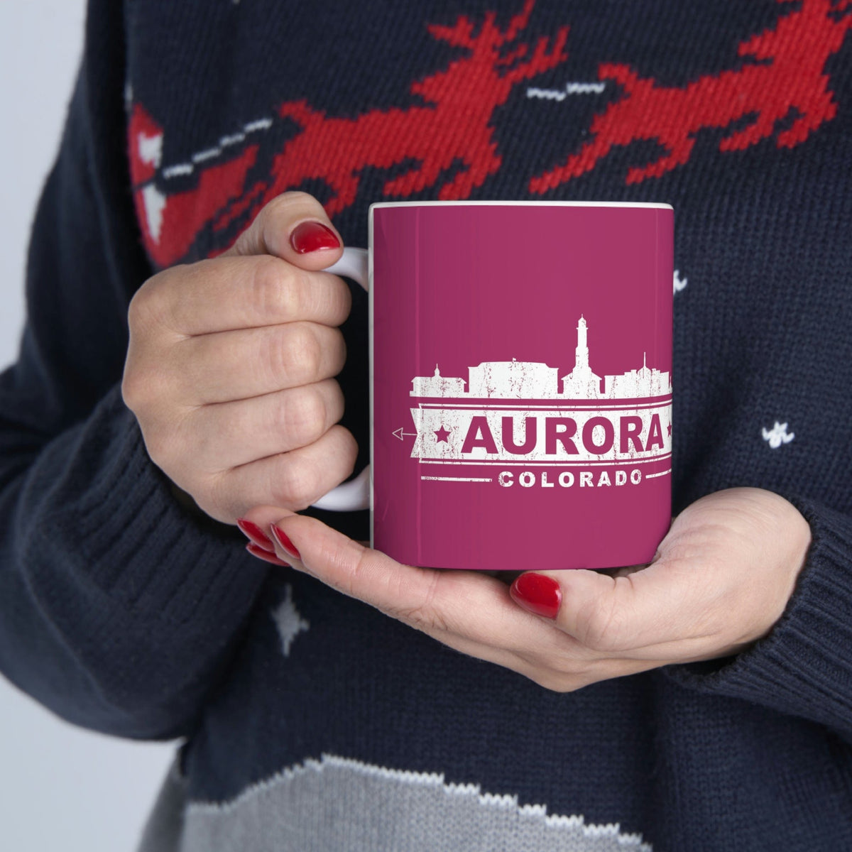 AURORA - Awesome Ceramic Mug, Exclusive Design