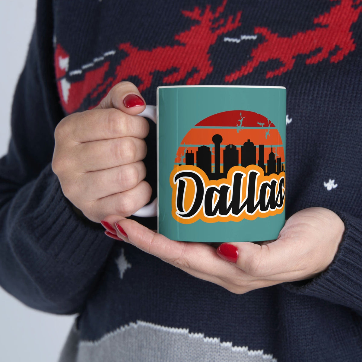 DALLAS - Awesome Ceramic Mug, Exclusive Design