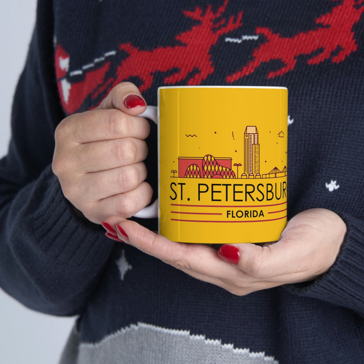 SAINT PETERSBURG - Awesome Ceramic Mug, Exclusive Design