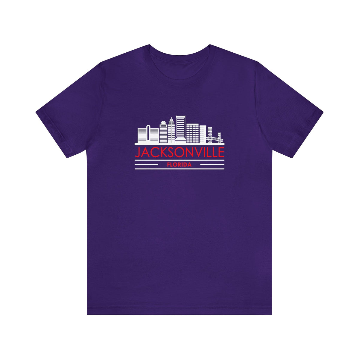 Jacksonville Skyline - Short Sleeve Tee