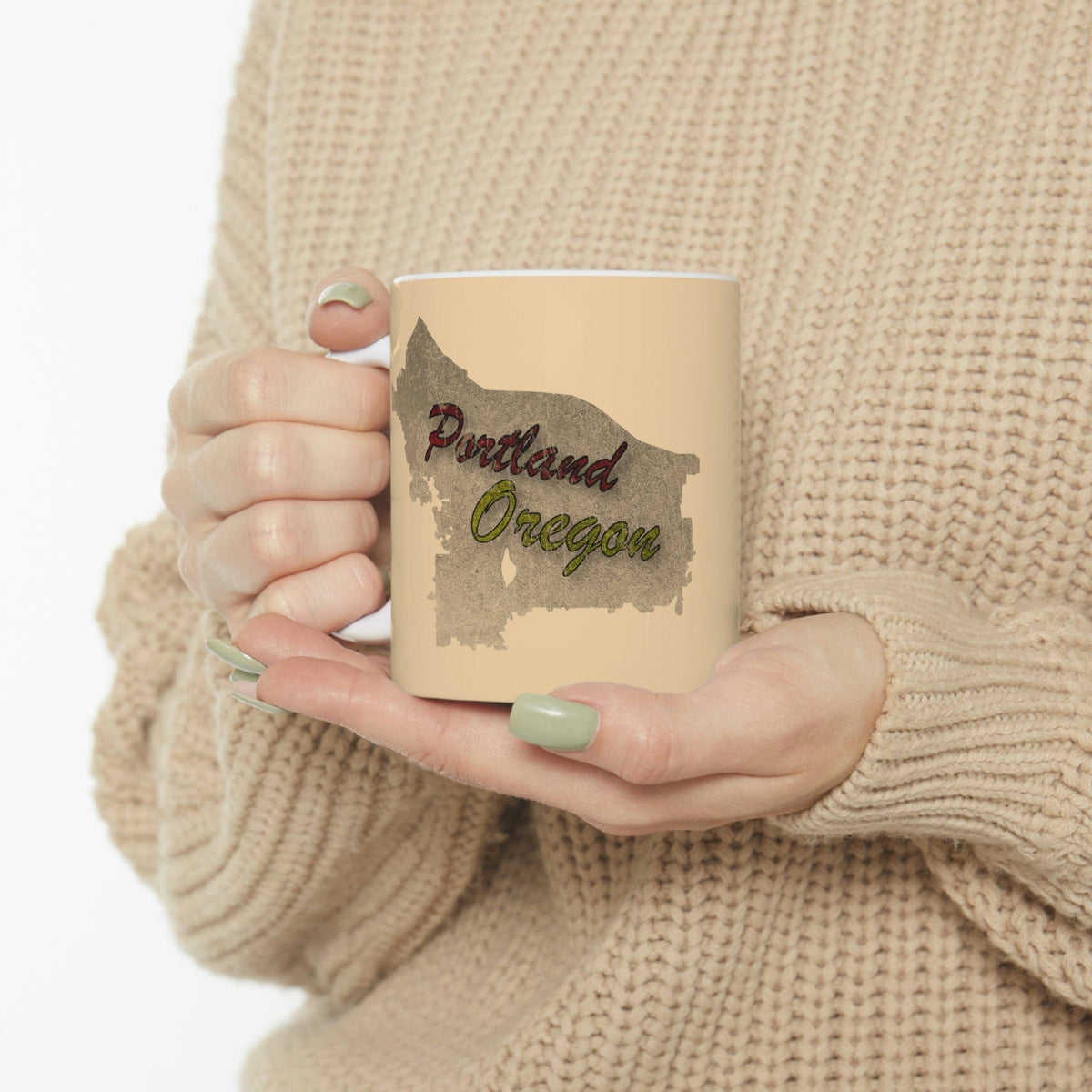 PORTLAND - Awesome Ceramic Mug, Exclusive Design