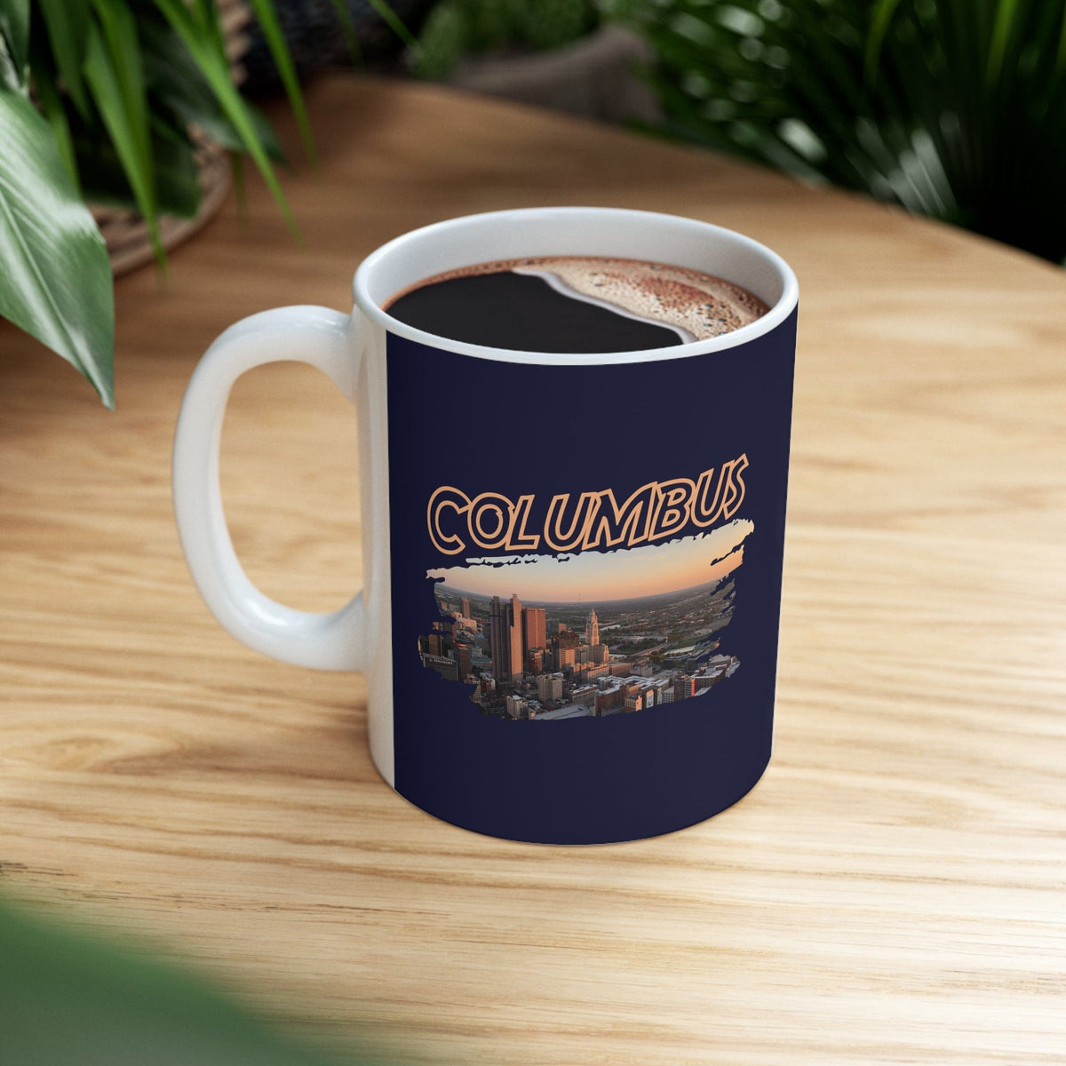 COLUMBUS - Awesome Ceramic Mug, Exclusive Design