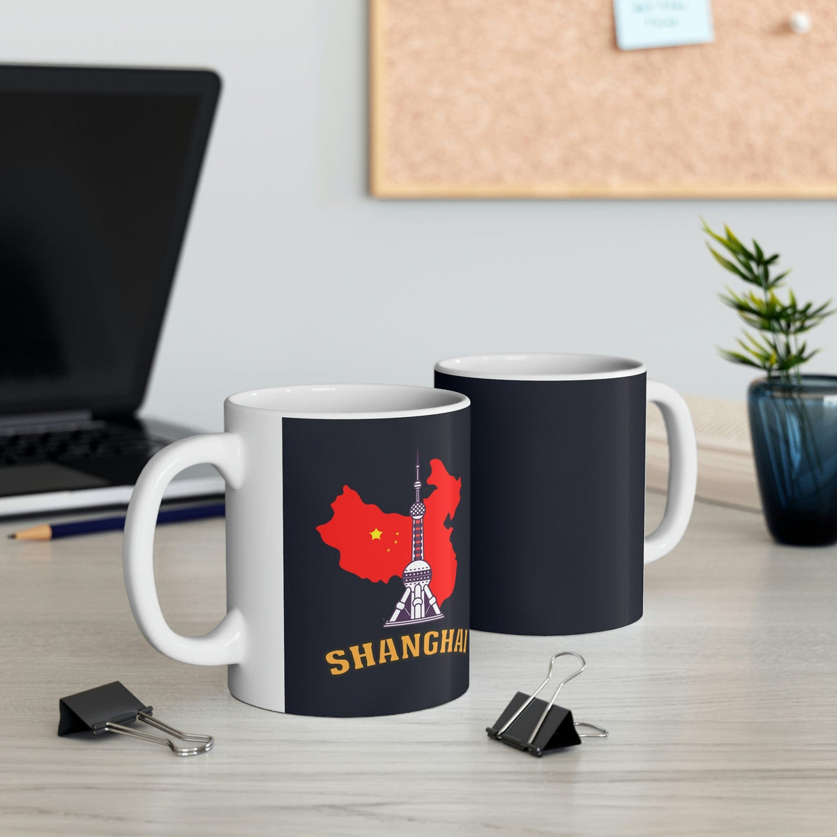 SHANGHAI - Awesome Ceramic Mug, Exclusive Design