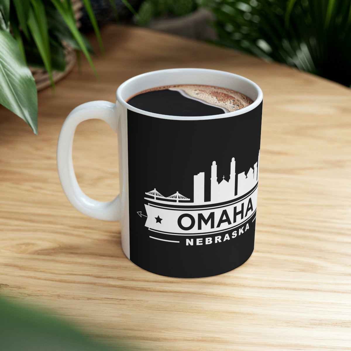 OMAHA - Awesome Ceramic Mug, Exclusive Design